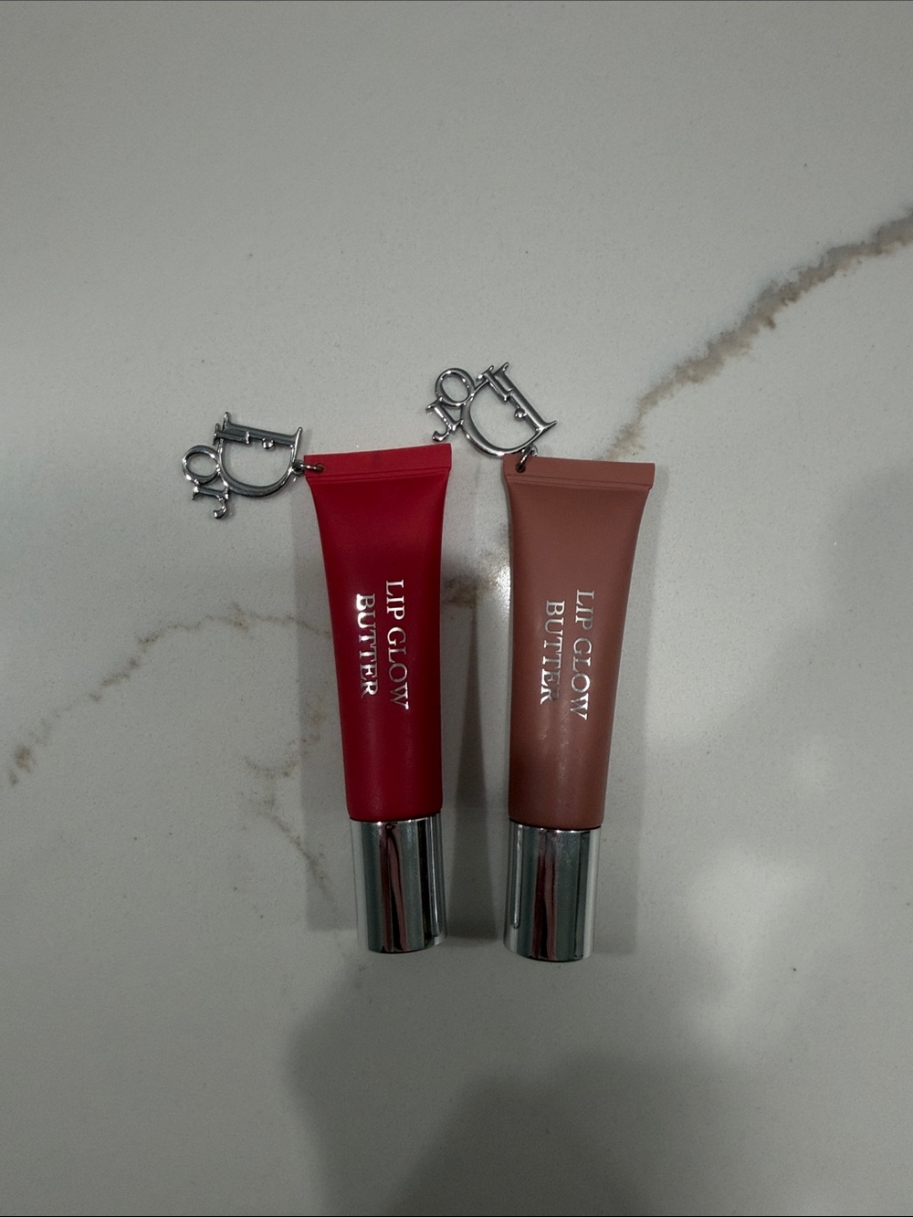 Lip Glow Butter Lip Gloss - 105 Lychee and 103 Toffee (set sold together)